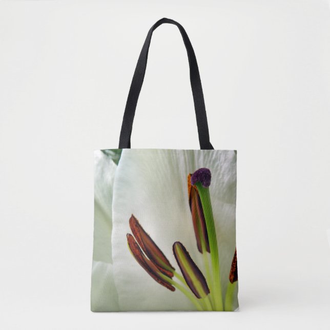 Bolsa de papel Lilium Oriental White All (Anverso)