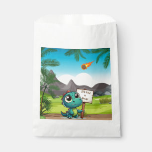 Bolsa De Papel lindo, divertido dinosaurio