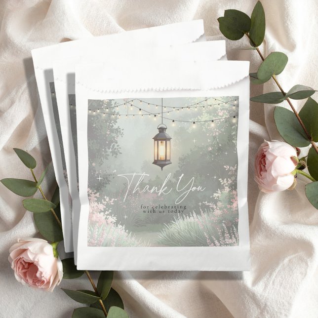 Bolsa De Papel Linterna de jardín encantada gracias ID1163 rosa (Subido por el creador)