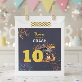 Bolsa De Papel Listo para estrellar camión monstruo cumpleaños os