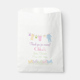 Bolsa De Papel Little Clothes Baby Shower