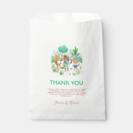 Bolsa De Papel Little Explorer Forest Detective Boy Baby Shower