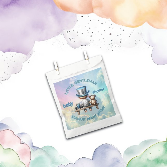 Bolsa De Papel Little Gentleman Baby Shower | (Subido por el creador)