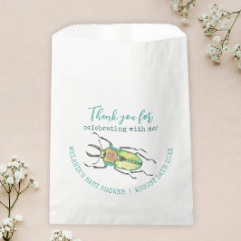 Bolsa De Papel Little Lovebug Baby Shower Gracias