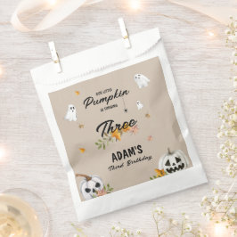 Bolsa De Papel Little Pumpkin Halloween Any Age Birthday
