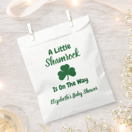Bolsa De Papel Little Shamrock St Patrick's Day Baby Shower