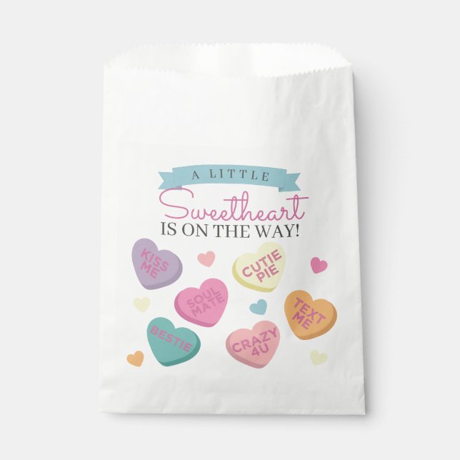 Bolsa De Papel Little Squerido Candy Baby Shower (Anverso)