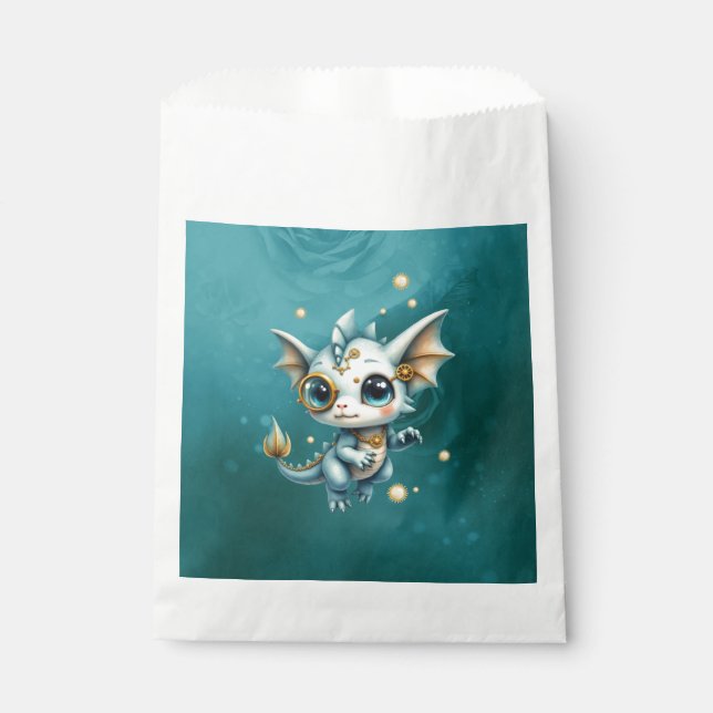 Bolsa De Papel Little Steam Dragon – Professional Chaos Engineer. (Anverso)