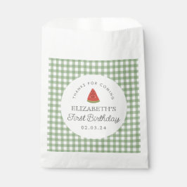 Bolsa De Papel Little Sweet Melon First Birday