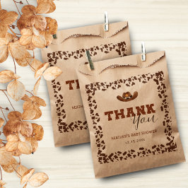 Bolsa De Papel Little Western Cowboy Baby Shower