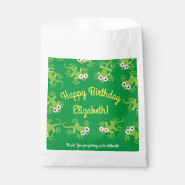 Bolsa De Papel Lizard Birthday Party
