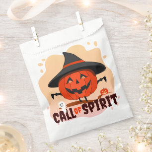 Bolsa De Papel Llamado de Espíritu de Halloween