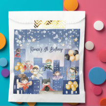 Llamando a todos los superhéroes cumpleaños
