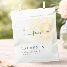 Bolsa De Papel Llega el Hijo Tema Baby Shower Gracias