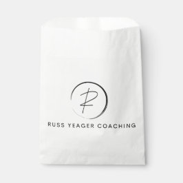 Bolsa De Papel Logo de firma de coaching de Russ Yeager