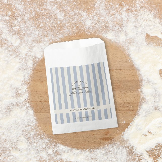 Bolsa De Papel Logo de la vieja panadería franco-franco-elegante  (Subido por el creador)