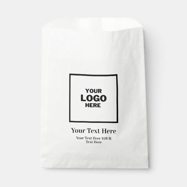 Bolsa De Papel Logo Favor Bags (Anverso)