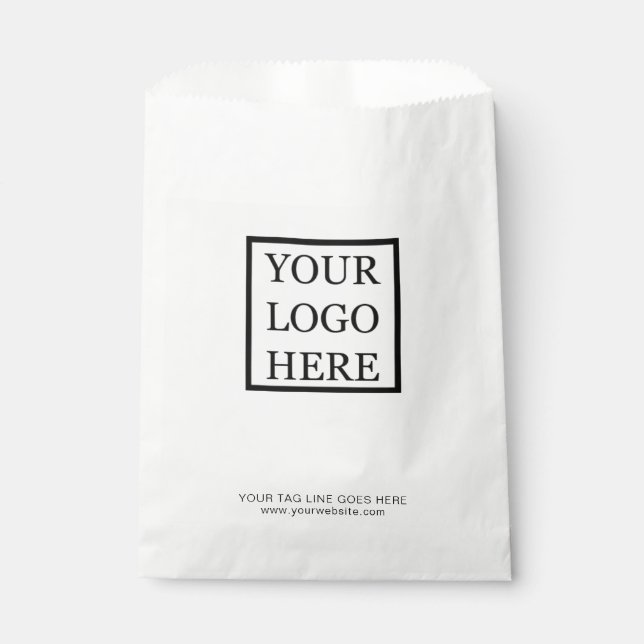 Bolsa De Papel Logotipo comercial de personalizado (Anverso)