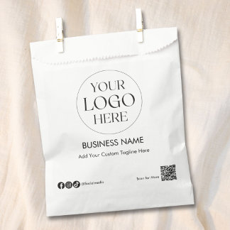 Bolsa De Papel Logotipo Comercial Personalizado de la Empresa Pro
