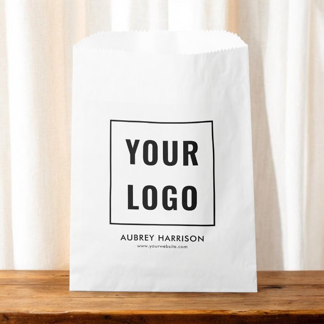 Bolsa De Papel Logotipo profesional simple (Subido por el creador)