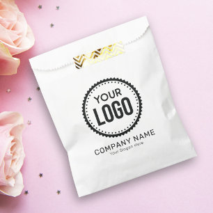 Bolsa De Papel Logotipo Y Lema De La Compañía personalizado Con P