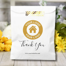 Bolsa De Papel Logotipo Y Mensaje De personalizado