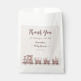 Bolsa De Papel Los animales de la jungla de Safari entrenan a Bab