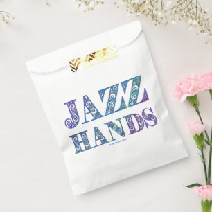 Bolsa De Papel Los colores vibrantes del Jazz Hands de SlipperyJo