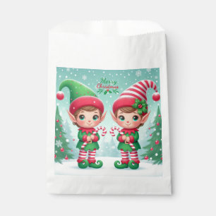 Bolsa De Papel Los elfos de los Navidades