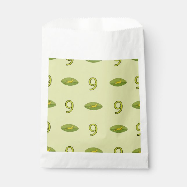 Bolsa De Papel Los juegos de Rugby están encendidos (Anverso)