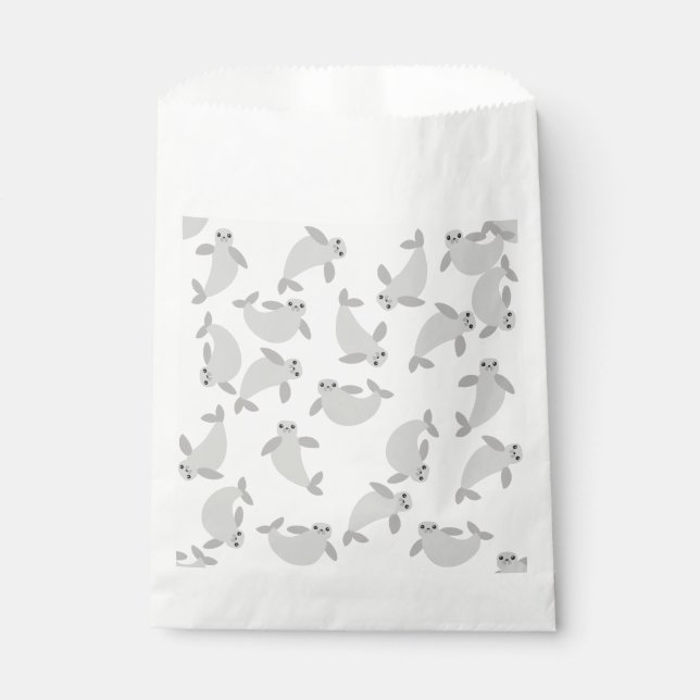 Bolsa De Papel los manatíes bonitos (Anverso)