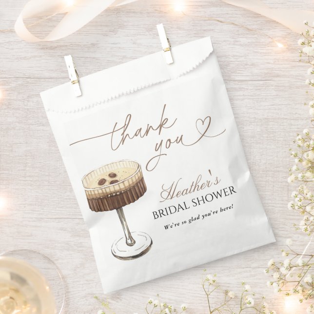 Bolsa De Papel Love Is Brewing Espresso Martini Bridal Shower (Cortado)
