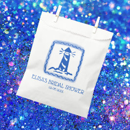 Bolsa De Papel LoveNotes from Sea Lighthouse PERSONALIZADO Bridal