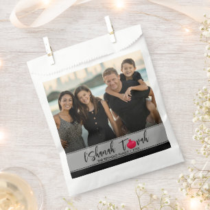 Bolsa De Papel L'Shanah Tovah Pomegranate Elegant Script Photo