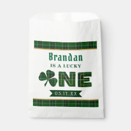 Bolsa De Papel Lucky Little Shamrock 1er cumpleaños