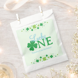 Bolsa De Papel Lucky One First 1st Birthday Party