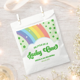 Bolsa De Papel Lucky One Lucky Charm Rainbow Primer Fiesta de cum