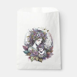 Bolsa De Papel Madre e hijo de hadas