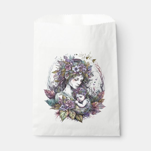 Bolsa De Papel Madre e hijo de hadas (Anverso)