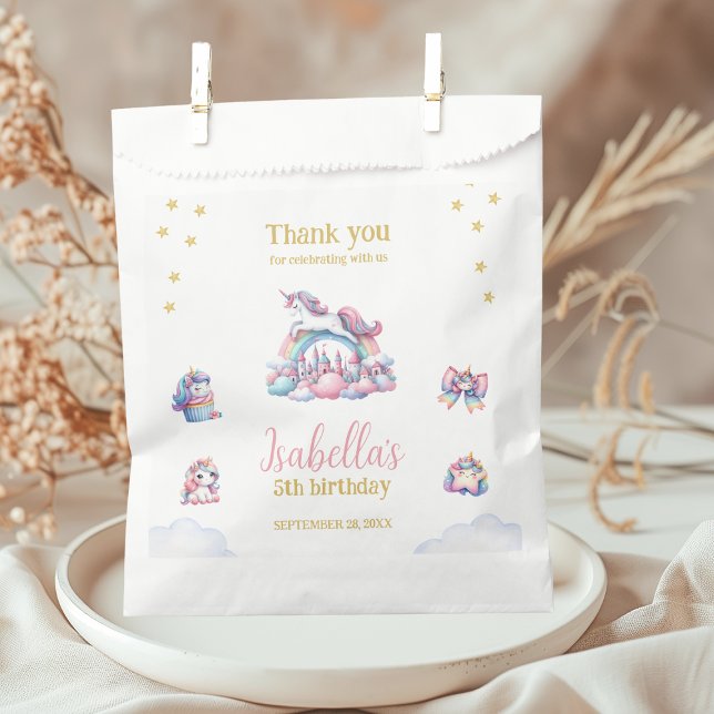 Bolsa De Papel Magia del castillo de Unicorn (Subido por el creador)
