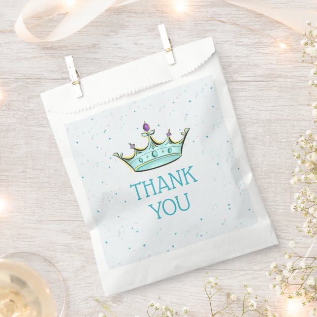 Bolsa De Papel Magia Princesa Fairytale Party Favor Bag (Cortado)