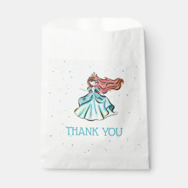 Bolsa De Papel Magia Princesa Fairytale Party Favor Bag