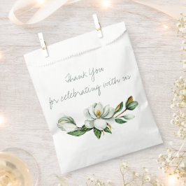 Bolsa De Papel Magnolia Greenery Bridal Shower