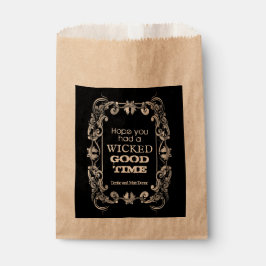 Bolsa De Papel Malvados tratamientos de Halloween