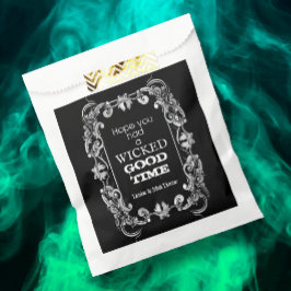 Bolsa De Papel Malvados tratamientos de Halloween