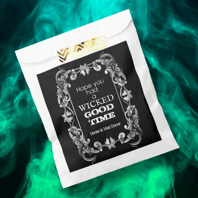 Bolsa De Papel Malvados tratamientos de Halloween (Subido por el creador)