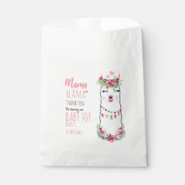 Bolsa De Papel Mama Llama Fiesta Beber Shower Partyware