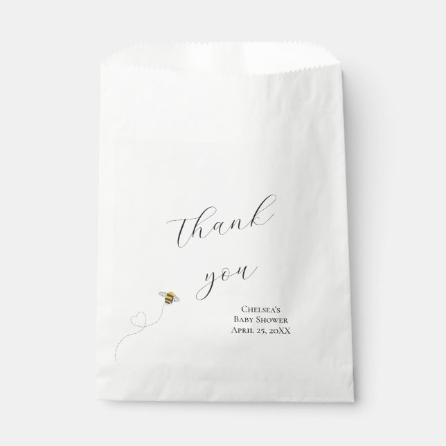 Bolsa De Papel Mamá se va a comprar Baby Shower (Anverso)