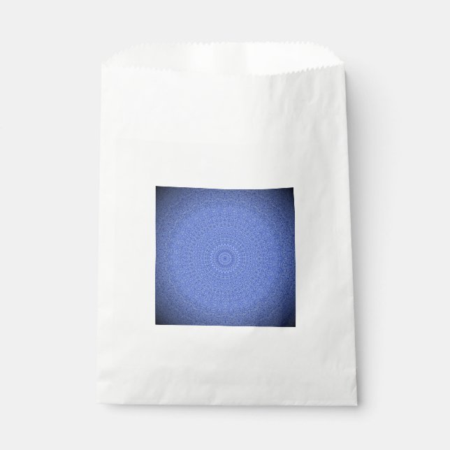 Bolsa De Papel Mandala azul (Anverso)