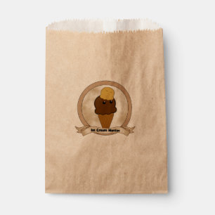 Bolsa De Papel Maníaco de helados